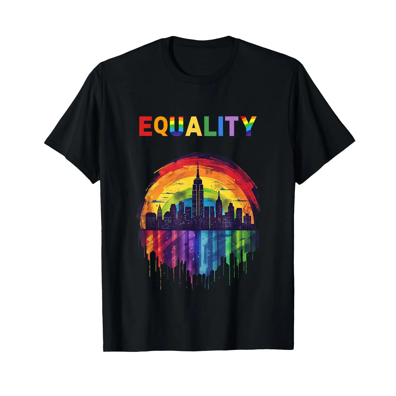 Vintage Fashion Community - プライド LGBTQコミュニティ ヒューマンフレンドリー Tシャツ ヴィンテージウォッシュトップ 日常着に最適