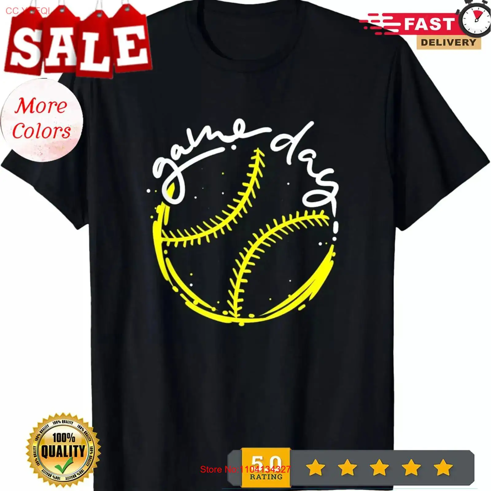 Vintage Fashion Game - ゲームデー野球ライフソフトボールママ用ボーイズガールズTシャツヴィンテージウォッシュドストレッチソフト多用途ファッションカジュアルストリートウェア