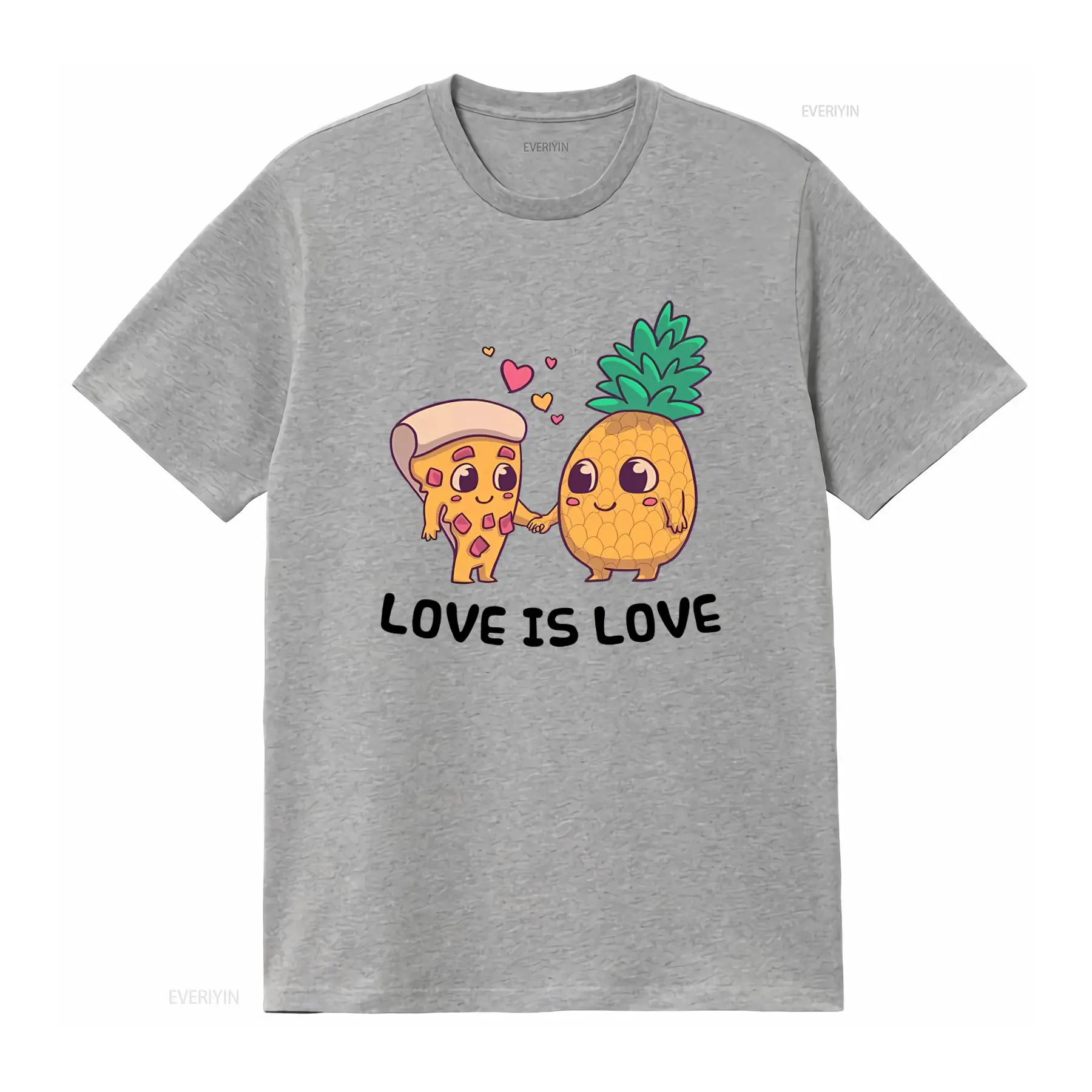 かわいいパイナップルピザ T シャツ面白いデザイン LGBT - Vintage Fashion Community のレビューと価格