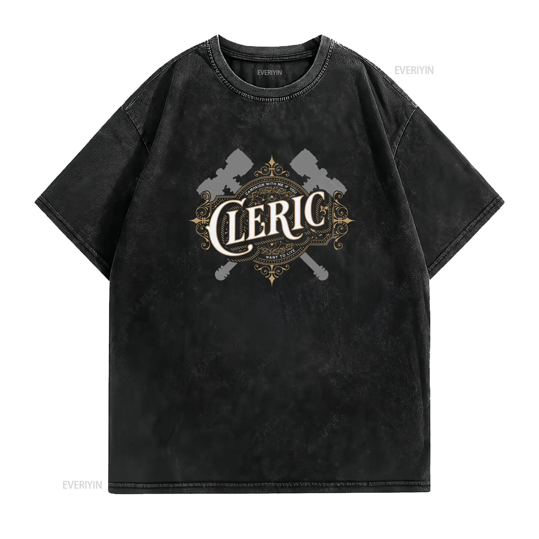 DnD クレリック T シャツ プレイヤー向けレトロフォント - Vintage Fashion Font のレビューと価格