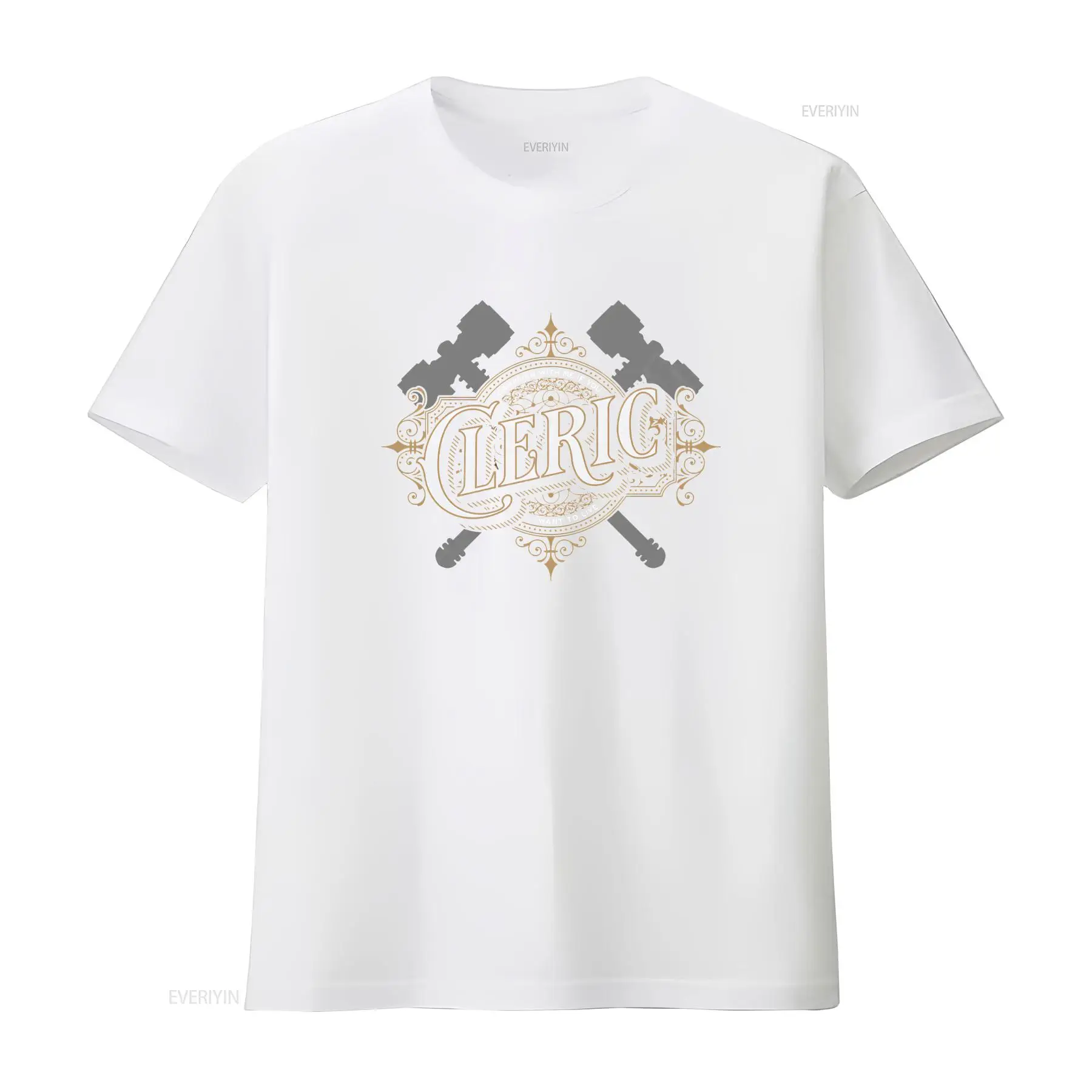 DnD クレリック T シャツ プレイヤー向けレトロフォント - Vintage Fashion Font のレビューと価格