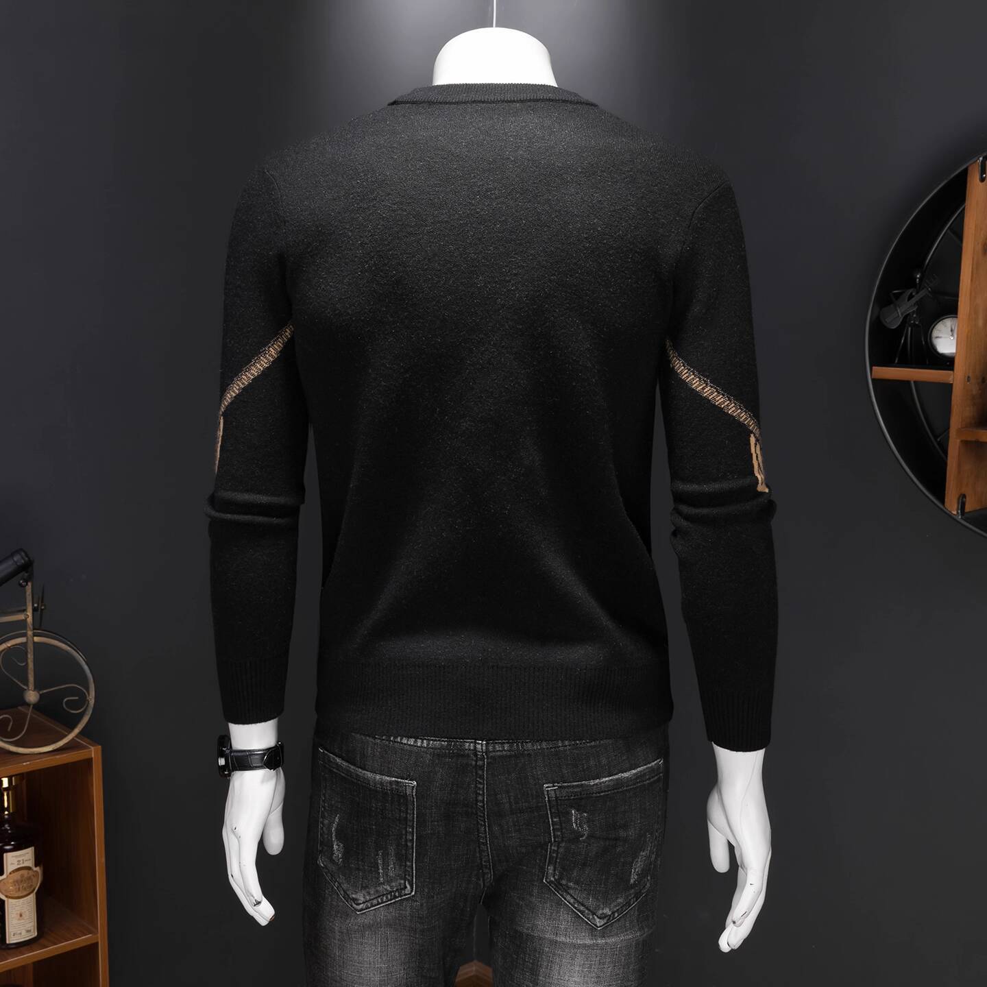 ヴィンテージファッションセーター男性冬メンズジャカードセータ - Vintage Fashion Club のレビューと価格