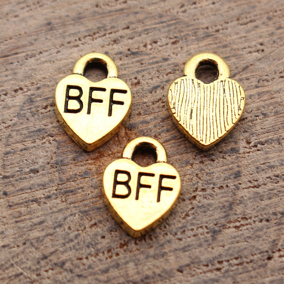 40 個 9.3x7mm アンティークゴールドカラー Bff - Vintage Fashion Blog のレビューと価格