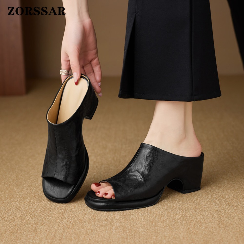 レディースヴィンテージプラットフォームチャンキーヒールミュー - Vintage Fashion Heels のレビューと価格