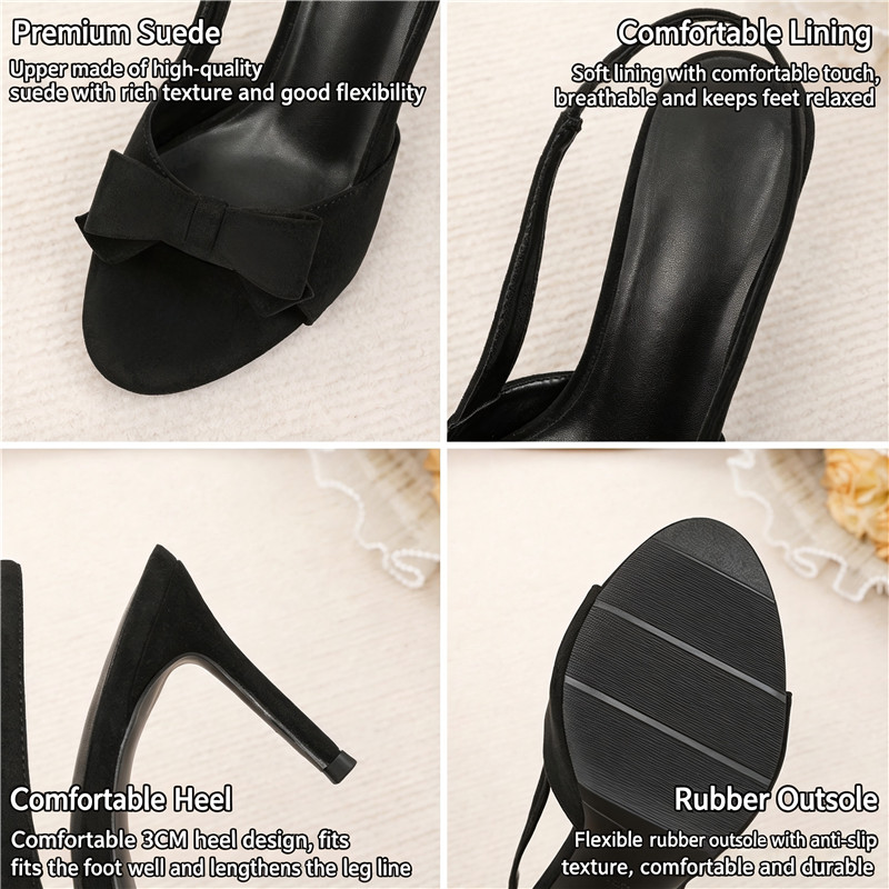 2026年夏 ピープトゥ バックレスパンプス レディース リ - Vintage Fashion Heels のレビューと価格