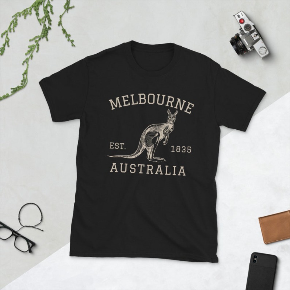 メルボルンオーストラリア Tシャツオーストラリアカンガルーシ - Vintage Fashion Melbourne のレビューと価格