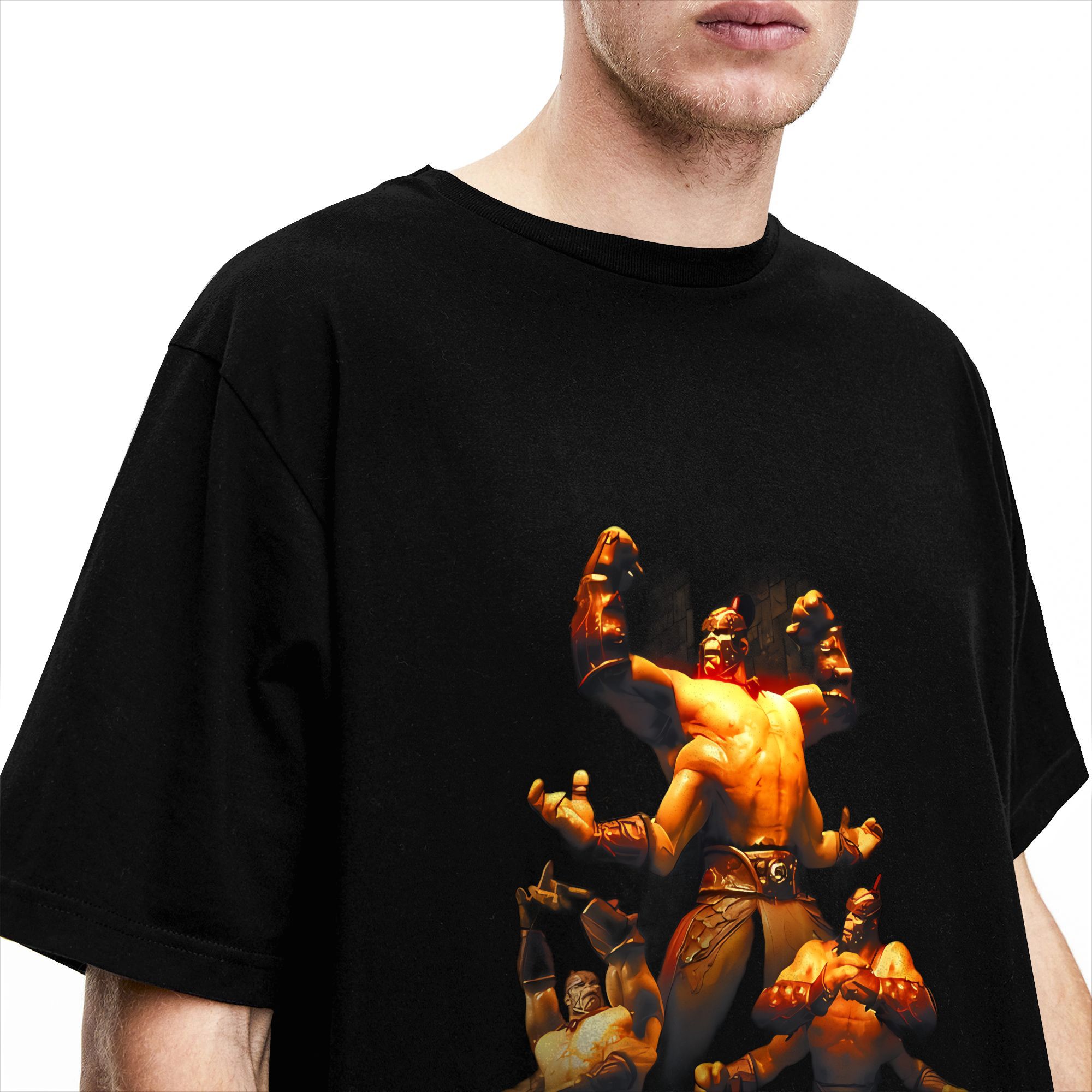 ホットゲームモータルコンバット 2 コットン Tシャツ男性用 - Vintage Fashion Game のレビューと価格