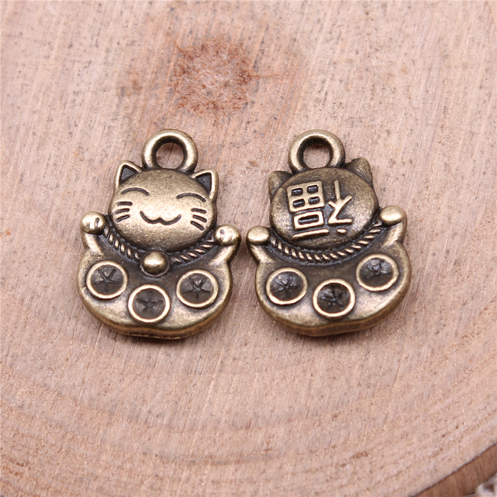 10 個 15 × 11 ミリメートル 3 色アンティークシ - Vintage Fashion Blog のレビューと価格